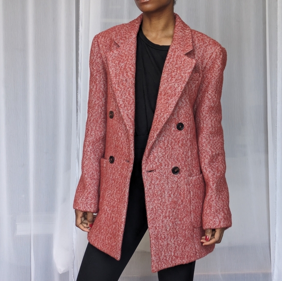 L'Academie Sundar Red Double Breasted Blazer - Revolve | Small - Picture 6 of 7